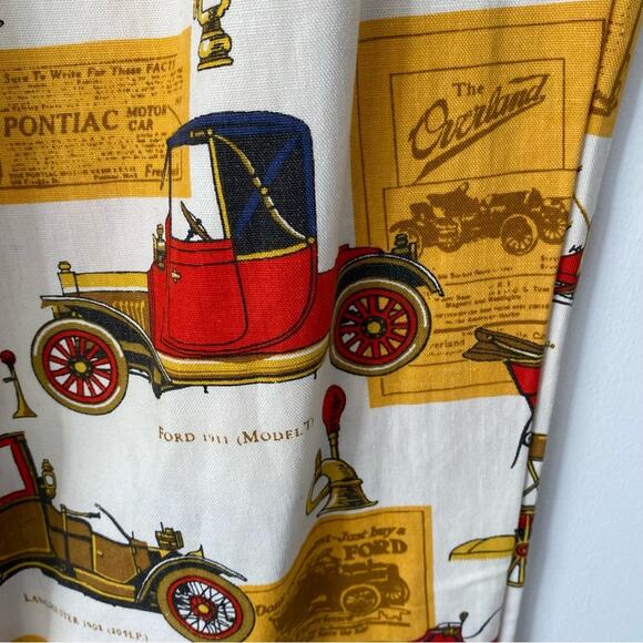 Vintage Handmade Model T Ford Stanley Old Car Pants size large Pontiac Auto - Picture 3 of 7